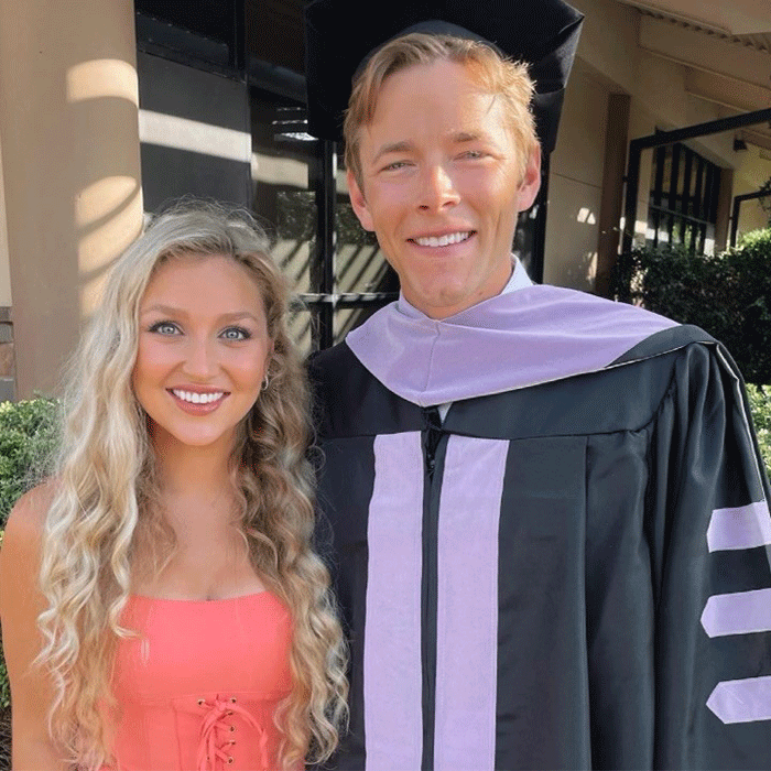 Dr. Joe Zwickel at his graduation